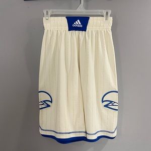 Mens KU Kansas Jayhawks basketball shorts